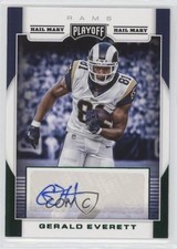 2017 Panini Playoff Rookie Signatures Hail Mary Gerald Everett #RS-GE Auto tj0