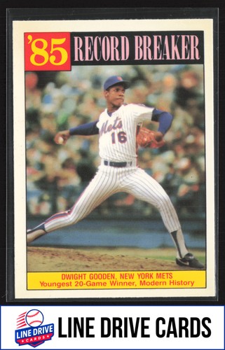 Dwight Gooden #202 1986 Topps Tiffany card
