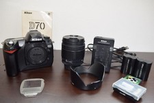 Nikon D70 digital SLR camera operation confirmed