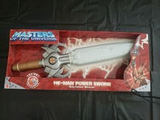 Masters of the Universe He-Man Power Sword Electronic 2001 MOTU In Box