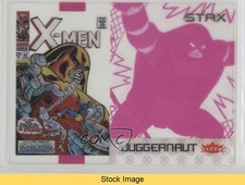 2018 Fleer Ultra Marvel X-Men Stax Middle Layer Juggernaut #8B READ 4x4