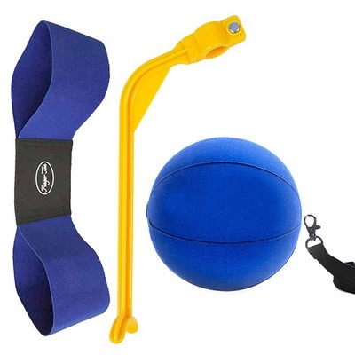 Golf Swing Training Aid Wrist Hinge Adjustable Arm Band Smartball Corrector