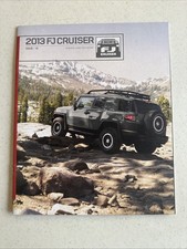 2013 Toyota FJ Cruiser sales brochure Paint Codes
