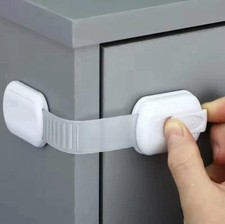 Child Toddler Baby Cupboard Cabinet Safety Locks For Door Drawer Kids 8 Pack
