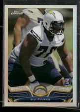 2013 Topps Chrome #134 D.J. Fluker Refractors