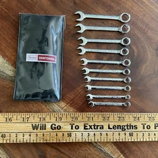 Sears Craftsman USA 43441 10pc Combination Ignition Wrench Set