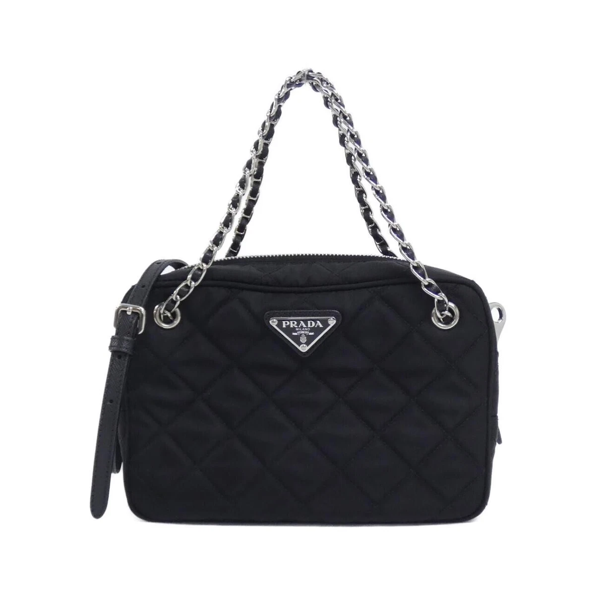PRADA Tessuto Nylon Exterior Quilted Bags & Handbags for Women for
