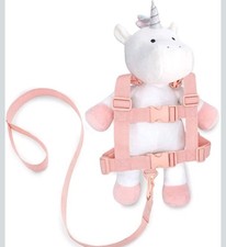 Travel Bug Toddler Character 2-in-1 Safety Harness Unicorn - White/Pink/Rainbow