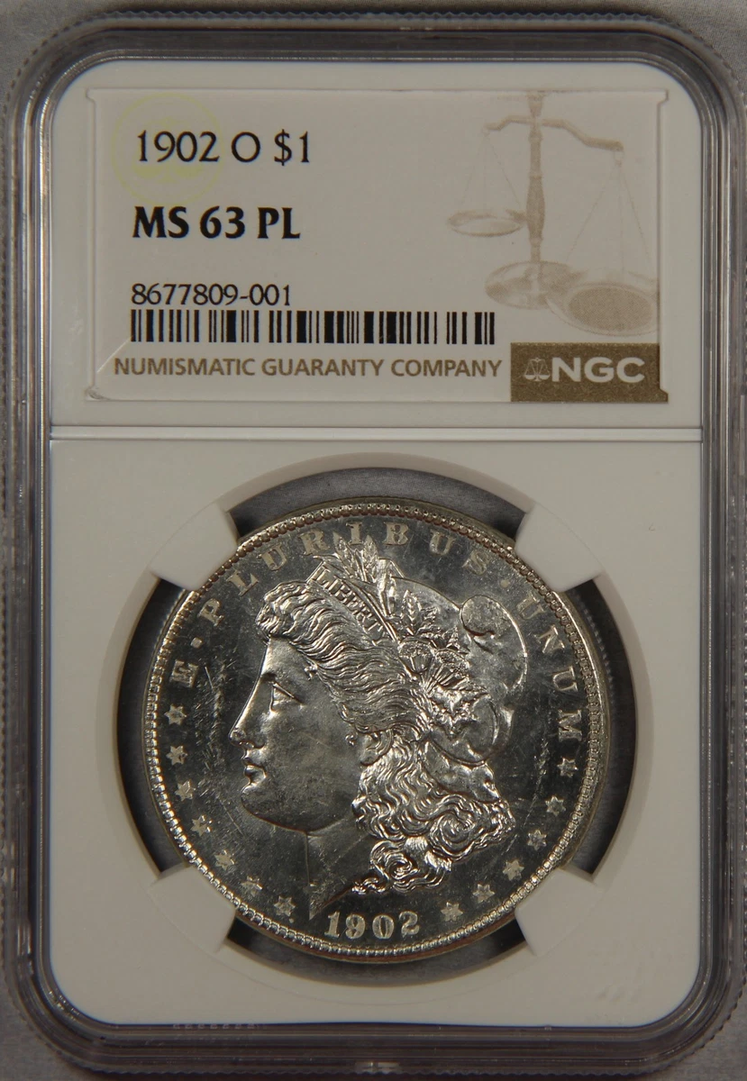 MS 63 Graded 1902 Year Morgan US Dollars (1878-1921) for sale | eBay