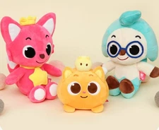 Pinkfong Hogi Ninimo Bebefinn Plush Doll Animation Toy For kids Official Korean