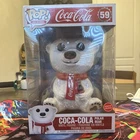 Funko POP! Ad Icons 10 inch Coca Cola Bear #59 GameStop Exclusive