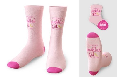 Damen Socken Zaubersocken Gr 36-40 Geschenk la vida Pumps 3757151