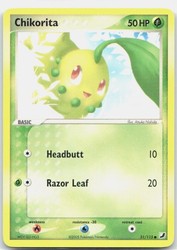 Chikorita 51/115 EX Unseen Forces Common