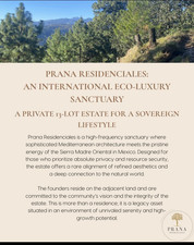 Prana residence 13 lot opportunity for high frequency beings