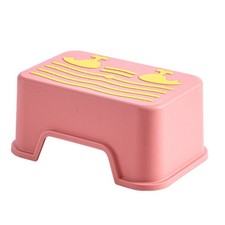 1pc Toilet Chair Foot Stool Plastic Non-slip Ladder Wash Stool for Kids Toddler