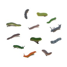 12Pcs Caterpillar Hair Clips,Fun Bug Hair Clips 3D Headpiece Clips for Women ...
