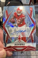 2025 Panini Phoenix - Rookies Jalen Royals #156 Silver Autographs /199 (AU, RC)