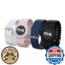 4 Pack Princess Cruise Medallion Holders for Kids and Adults, Silicone Wristband