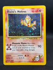 2000 Pokemon Gym Heroes Blaine's Moltres 1/132 Holo Rare on eBay