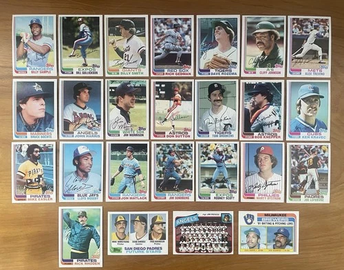 400+ Baseball Card Lot (1982-1991 Topps & More) Griffey Jr, Nolan Ryan, HOFers