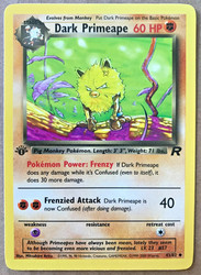Dark Primeape 43/82 Team Rocket Uncommon