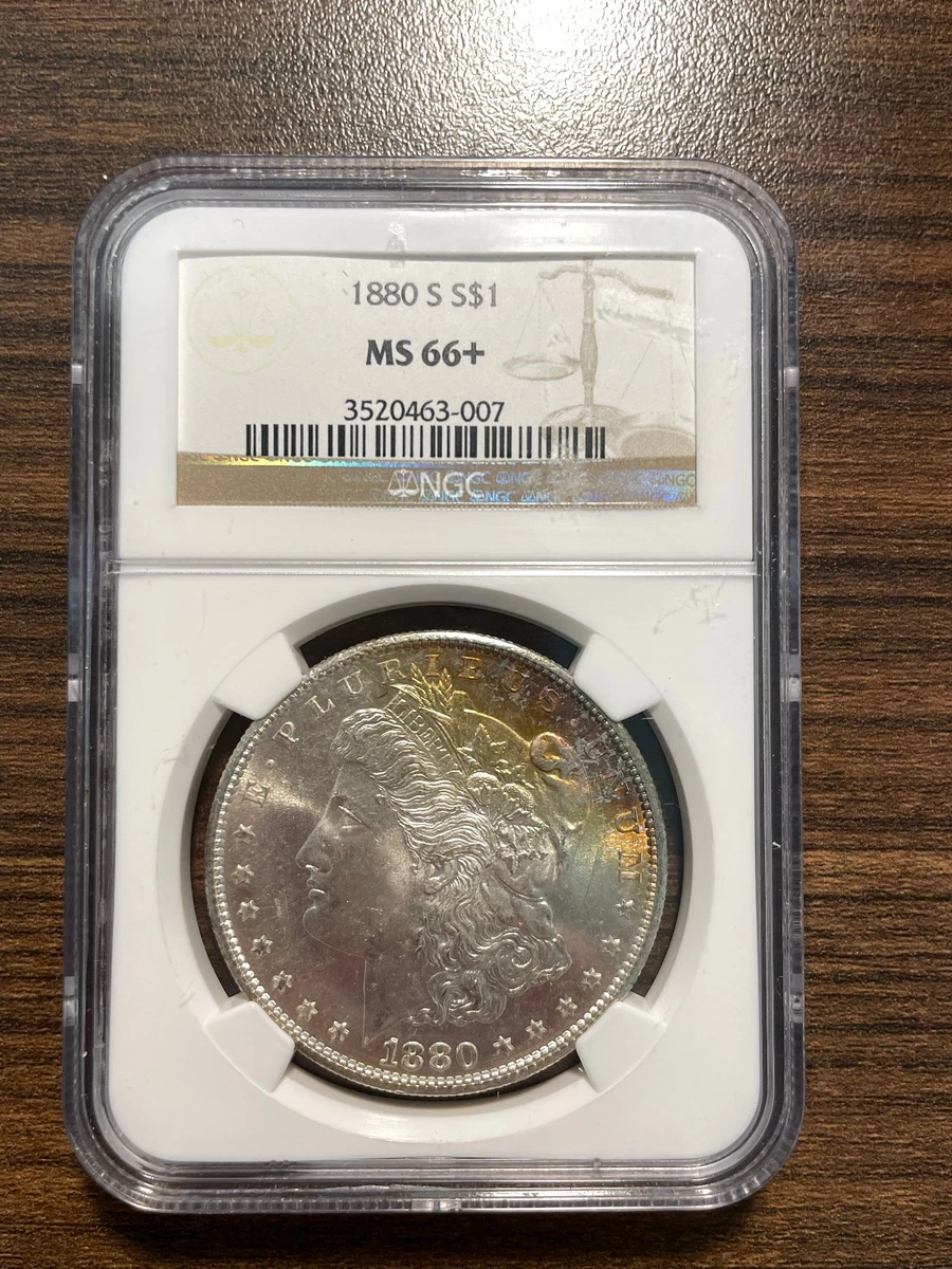 MS 66 Graded 1880 Year Morgan US Dollars (1878-1921) for sale | eBay