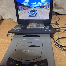Operation confirmed, SEGA Saturn console set HST-3200, Heisei retro game