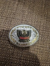 VINTAGE BELT BUCKLE  GOLDWING EMBLEM  USA MADE