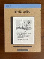 Amazon Kindle Scribe 1st Generation 32GB, Wi-Fi, 10.2" eBook Reader - Tungsten