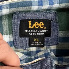 Lee V0747 Two Pocket Check Shirt - Vintage