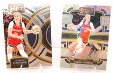 Karlie Samuelson 2024 Select Premier & SILVER Concourse Prizm Mystics WNBA