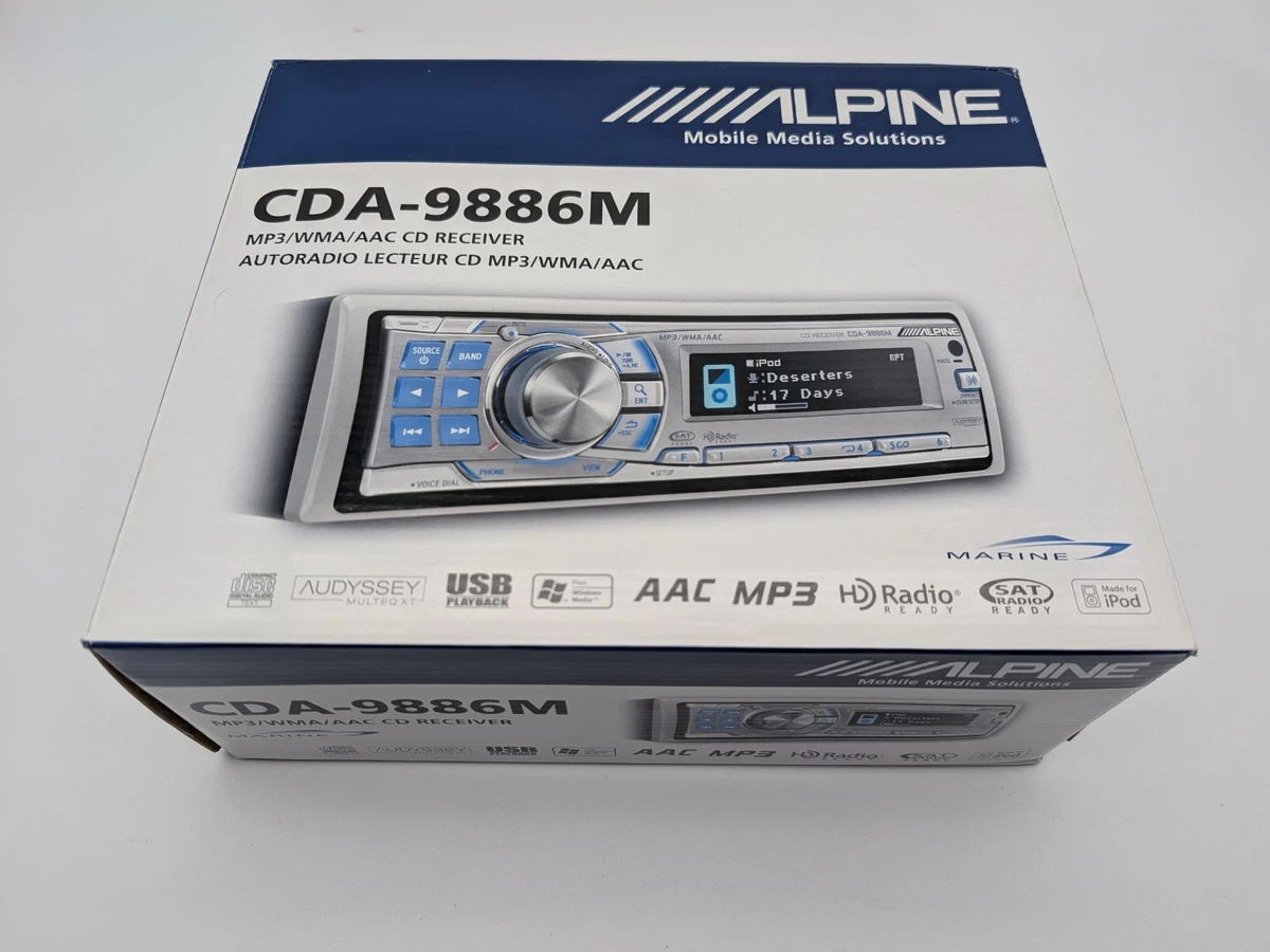 Preços baixos em Alpine CDA 9886 | eBay