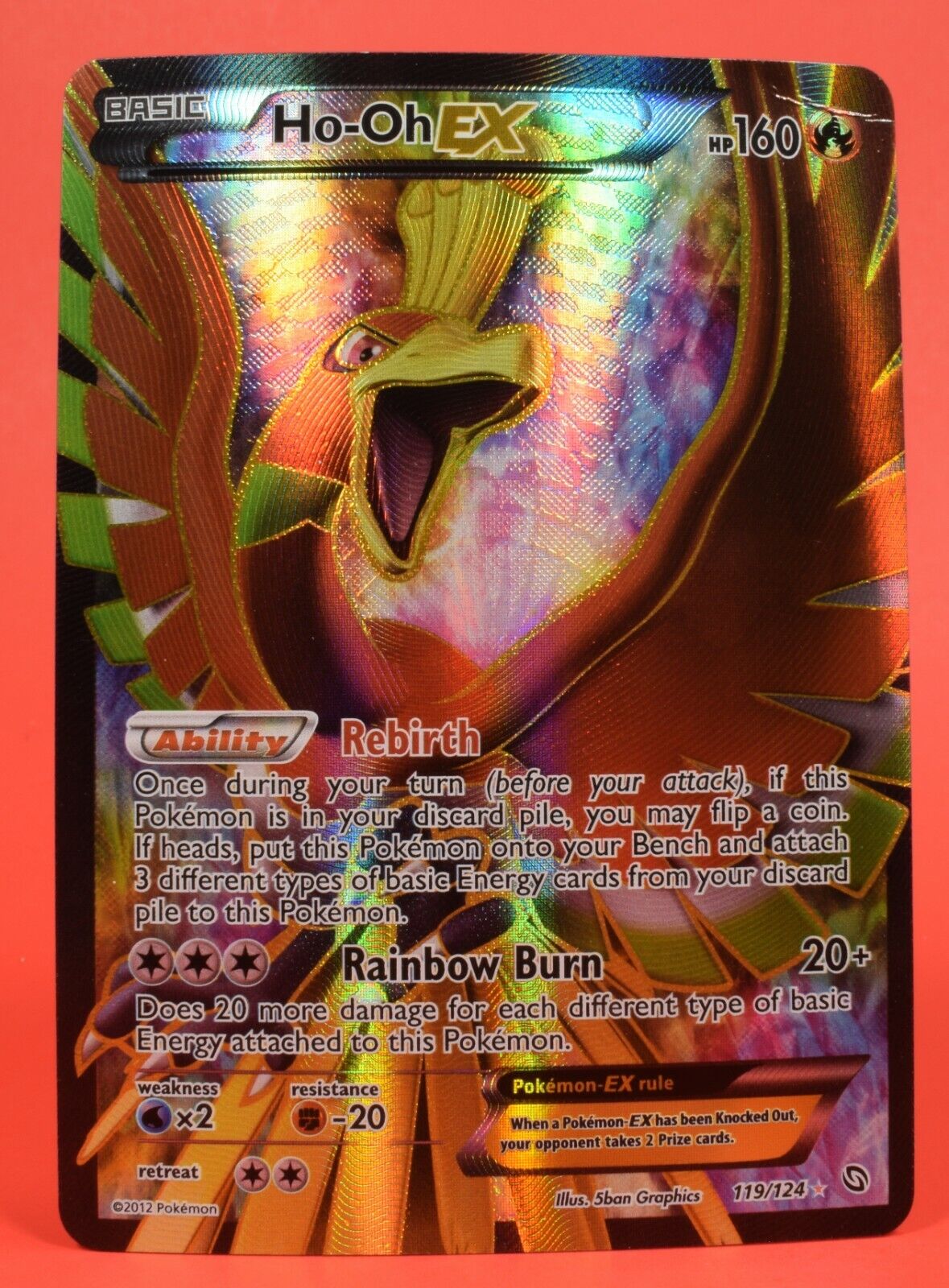 Ho-Oh Ex (119 Full Art)