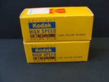Sealed KODAK 2 Ektachrome High Speed EH 120 Color Slides Film Daylight Exp 1/77