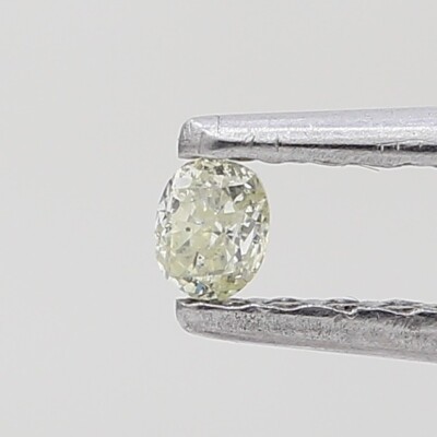 0.07cts Oval Unbehandelt Kostüm Grün Natürlich Earthmined Lose Diamonds HD Video