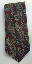 Sterling & Hunt Premier Edition Necktie Paisley Silk Tie Made in USA