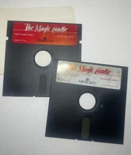 The Magic Candle Commodore Floppy disk Apple II Version 1989 Vintage PC Game