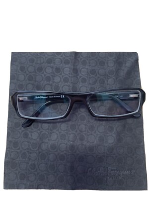 Salvatore Ferragamo Y2K Vintage 2630 251 54-16 140 Eyeglasses ?? Salvadore Ferragamo Unisex 2630 Full Rim Eyeglasses Made In  main image 3