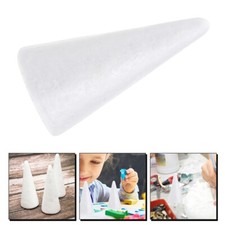 24Pcs/set Christmas Tree Craft Foam Cones Crafts Christmas Decorations Diy