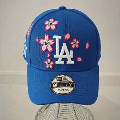 LOS ANGELES DODGERS 2025 Takashi Murakami + MLB World Tour Tokyo Series New Dodgers Hat Blue/Black