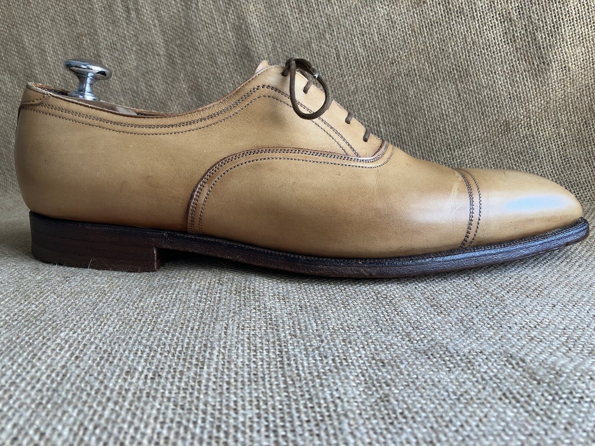 Polo Ralph Lauren x Crockett & Jones Bronze Leather Cap Toe Oxford