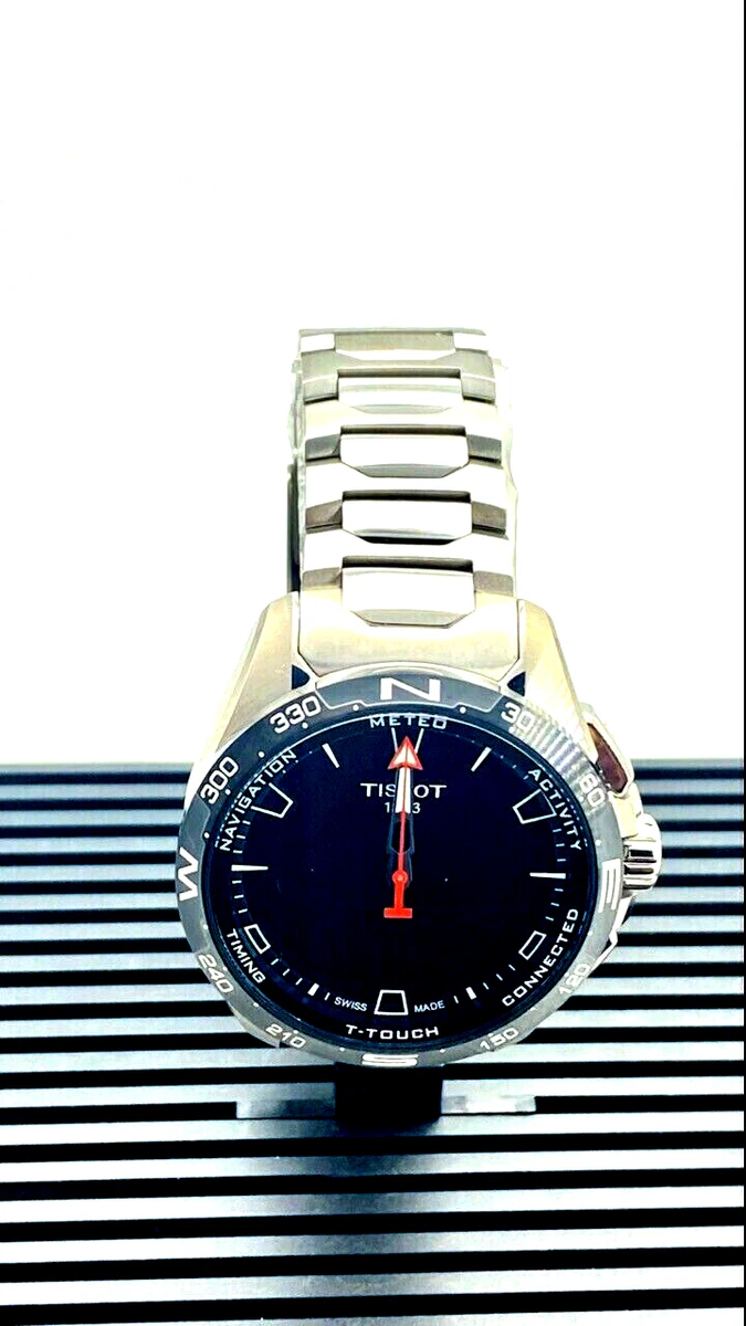 Tissot T Touch Black Dial Connect Solar Men s Watch T1214204405100