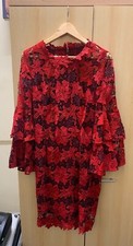 Coast Red Party Dress Size 12 Occasion Dress BNWT