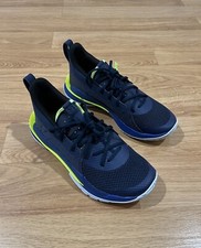 Under Armour GS Curry 7 Dub Nation Navy Blue 3022113-405 Boy  s Size 6.5Y Shoes