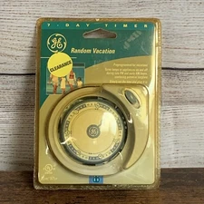 GE Random Vacation 7 Day Timer 125VAC