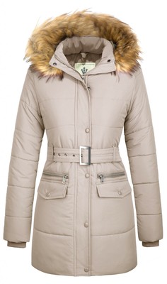 WenVen Women's Puffer Jacket Waterproof 