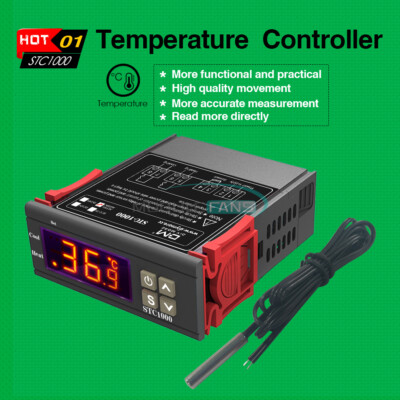 Expansion board module STC-1000 Digital Thermostat AC 110-220V NTC Red Display