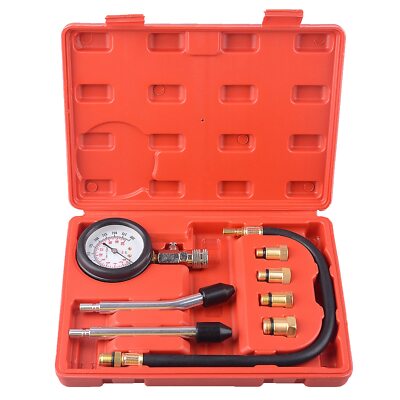 Professional Petrol Engine Compression Tester Kit Set for Automotives and Mot...