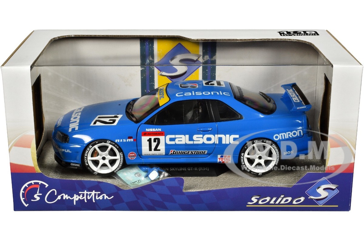 ミニカー Nissan Calsonic Skyline 1/18 Ignition Model 1:18 Nissan Skyline GT-R (BNR32) CALSONIC #12