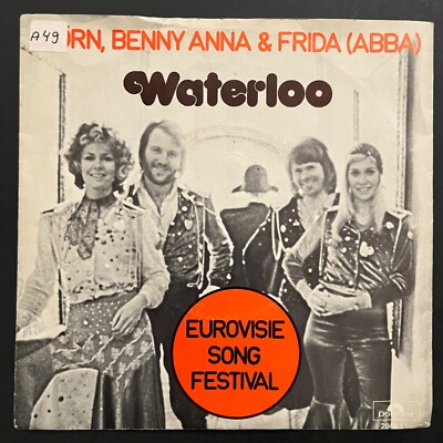 Abba~Waterloo~Bjorn, Benny, Anna, & Frida 7
